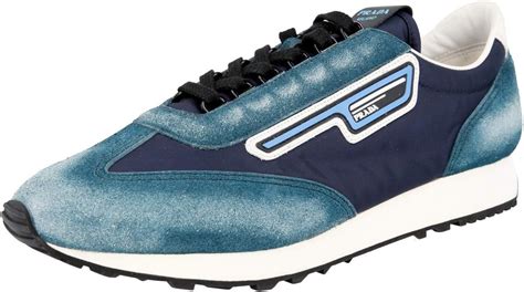 Prada Men's 2EG276 Leather Sneaker 